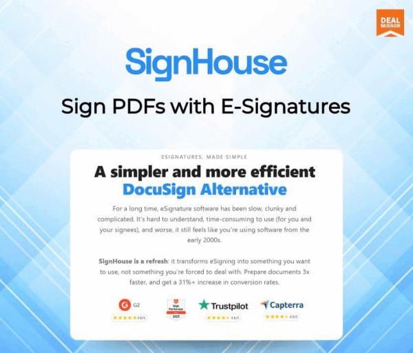 Signhouse Lifetime Deal